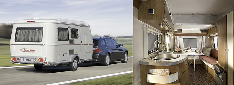 Hymer Forever Young travel trailer