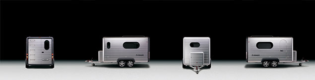 Knaut Yat travel trailer and toy hauler