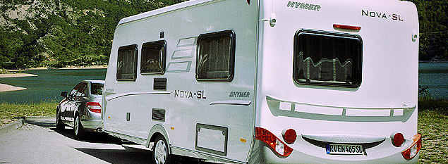 Hymer Nova caravan